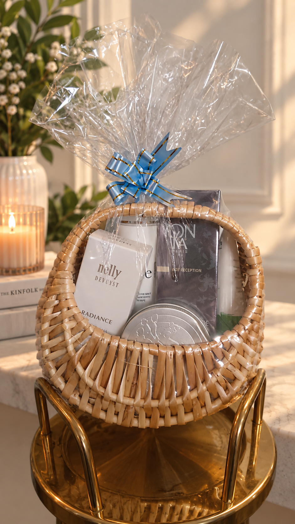 Paris to Petals Basket